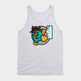 Perry - Kawaii Style (Color - Teal) Tank Top